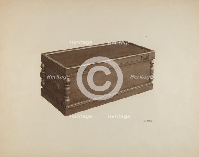 Chest, c. 1941. Creator: Eva Perry.