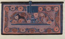 Chest Design, 1935/1942. Creator: Etna Wiswall