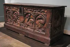Chest, French, late 15th century. Creator: Unknown