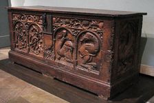 Chest, French, late 15th century. Creator: Unknown