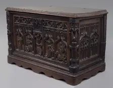 Chest, French, late 15th century. Creator: Unknown