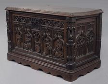 Chest, French, late 15th century. Creator: Unknown