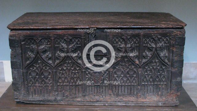 Chest, French, late 15th century. Creator: Unknown.