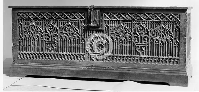 Chest, French, second half 15th century. Creator: Unknown.