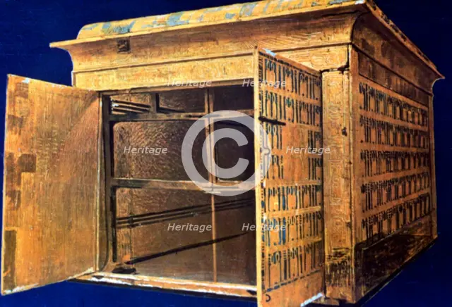 Chest from the tomb of Tutankhamun, 14th century BC. Artist: Unknown