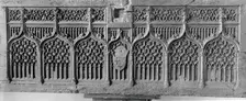 Chest Front, French, 15th century. Creator: Unknown