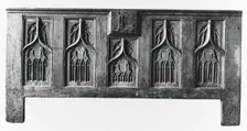 Chest Front, French, 15th century. Creator: Unknown