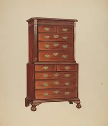 Chest-on-Chest, c. 1938. Creator: Lorenz Rothkrantz