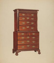 Chest-on-Chest, c. 1938. Creator: Lorenz Rothkrantz