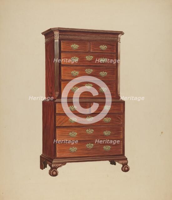 Chest-on-Chest, c. 1938. Creator: Lorenz Rothkrantz.