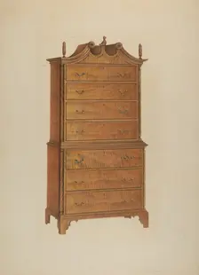 Chest-on-Chest, c. 1939. Creator: Lawrence Phillips