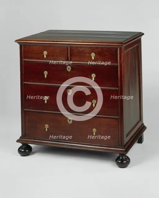 Chest of Drawers, 1700/30. Creator: Unknown.