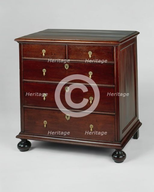 Chest of Drawers, 1700/30. Creator: Unknown.