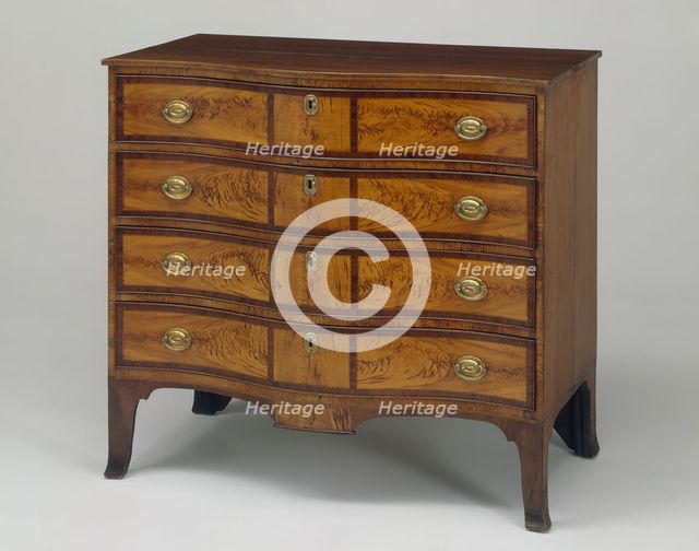 Chest of Drawers, 1800/15. Creator: Unknown.