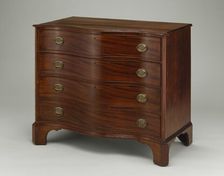 Chest of Drawers, 1800/10. Creator: Langley Boardman