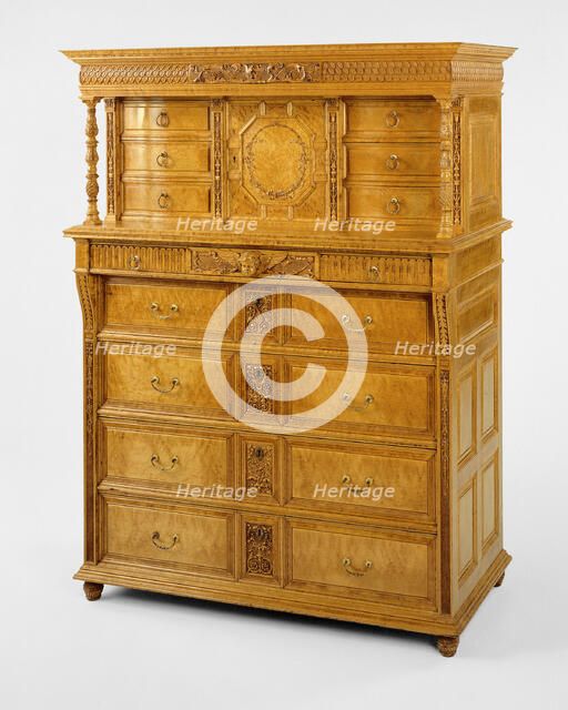 Chest of Drawers, 1878/84. Creator: Unknown.