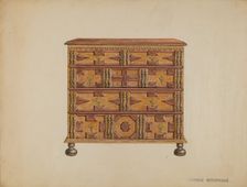 Chest of Drawers, 1935/1942. Creator: Lorenz Rothkrantz
