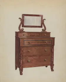 Chest of Drawers, 1936. Creator: Florence Choate