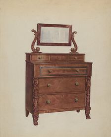 Chest of Drawers, 1936. Creator: Florence Choate