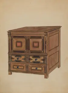 Chest of Drawers, 1936. Creator: Thomas J. Eliot