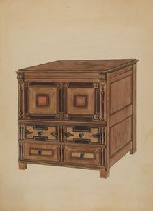 Chest of Drawers, 1936. Creator: Thomas J. Eliot