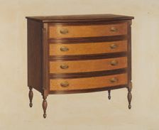 Chest of Drawers, 1938. Creator: Ernest Busenbark