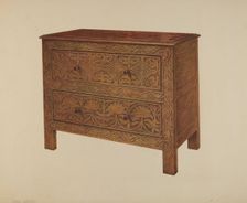 Chest of Drawers, c. 1938. Creator: Charles Squires