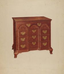Chest of Drawers, c. 1938. Creator: Francis Borelli
