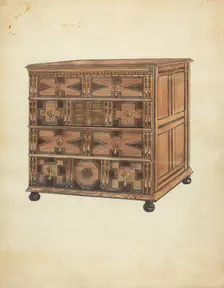 Chest of Drawers, c. 1938. Creator: Lorenz Rothkrantz