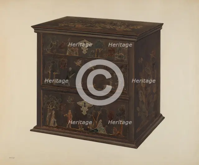 Chest of Drawers, c. 1939. Creator: Charles Henning.
