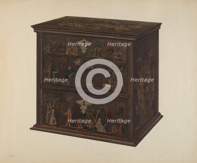 Chest of Drawers, c. 1939. Creator: Charles Henning.