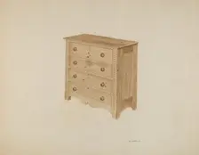 Chest of Drawers, c. 1939. Creator: Joe Brennan