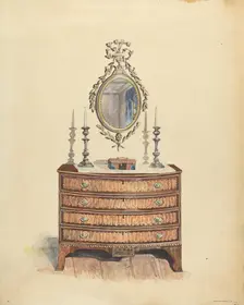 Chest of Drawers, c. 1953. Creator: Louis Annino
