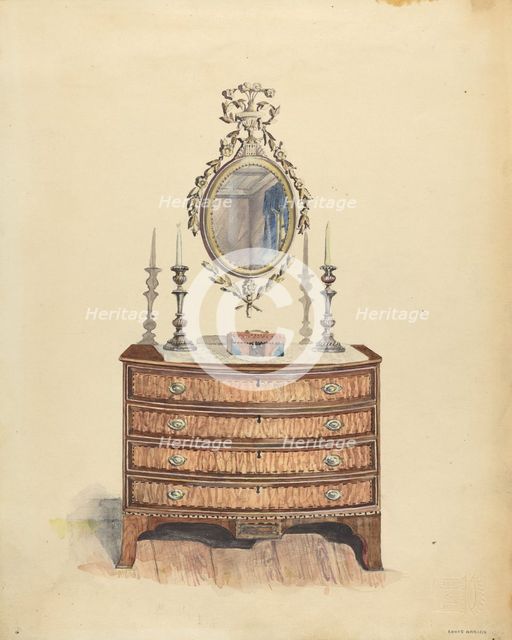 Chest of Drawers, c. 1953. Creator: Louis Annino.