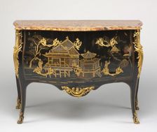 Chest of Drawers (Commode), c. 1750- 1765. Creator: Adrien Faizelot Delorme (French), probably by