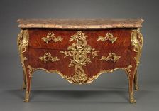 Chest of Drawers (Commode), c. 1750. Creator: Jean-Pierre Latz (French, 1691-1754)