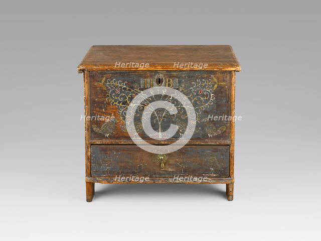 Chest-Over-Drawer, c. 1725. Creator: Robert Crosman.