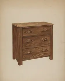 Chest, probably 1941. Creator: Lelah Nelson