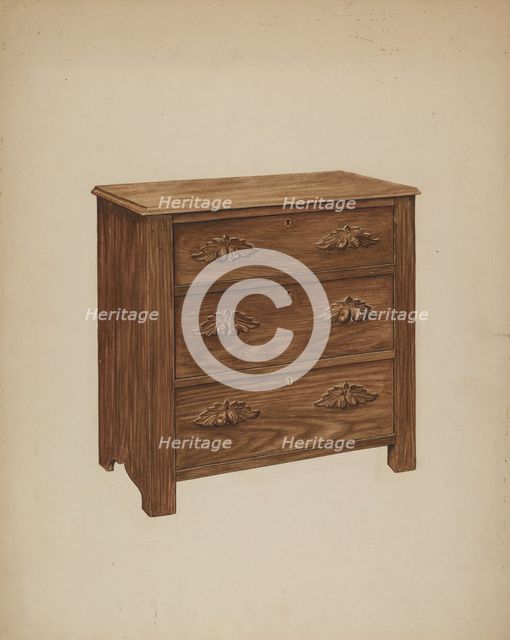 Chest, probably 1941. Creator: Lelah Nelson.