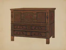 Chest, probably 1937. Creator: Meyer Goldbaum