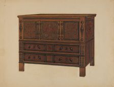 Chest, probably 1937. Creator: Meyer Goldbaum