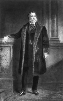 Chester A Arthur, 21st President of the United States of America, (1901). Creator: Unknown