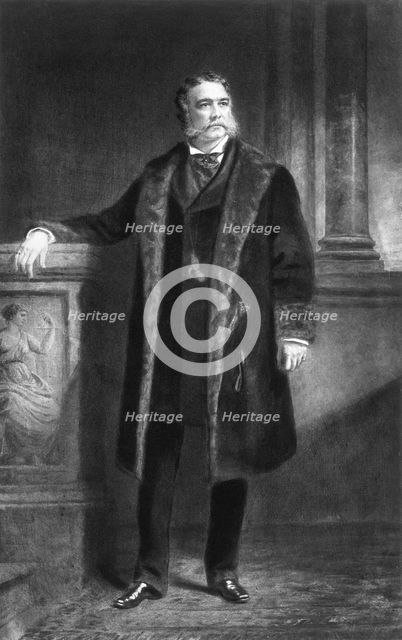 Chester A Arthur, 21st President of the United States of America, (1901). Creator: Unknown.