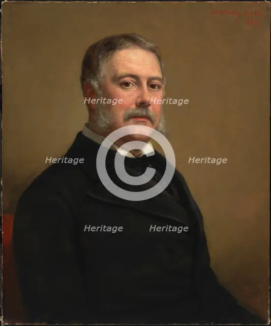 Chester Alan Arthur, April 1884. Creator: George Peter Alexander Healy.