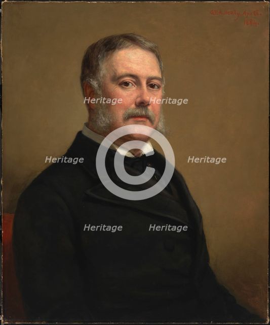 Chester Alan Arthur, April 1884. Creator: George Peter Alexander Healy.