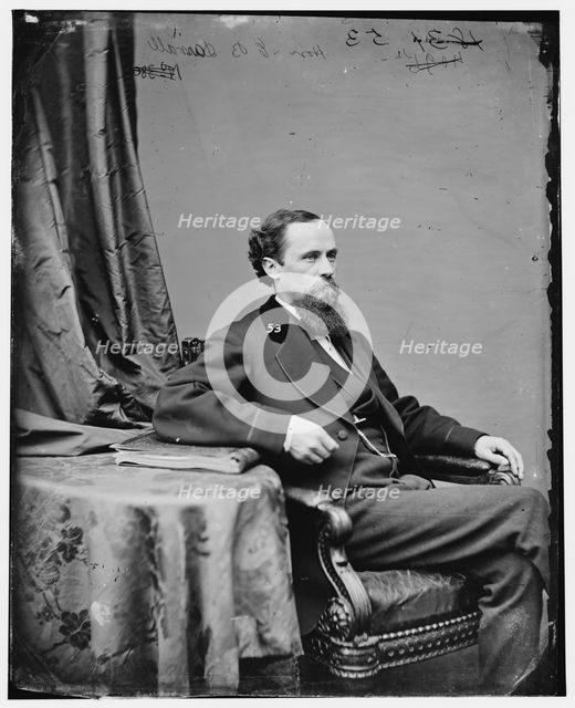 Chester Bidwell Darrall of Louisiana, between 1860 and 1875. Creator: Unknown.
