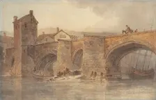 Chester Bridge, 1794. Creator: JMW Turner