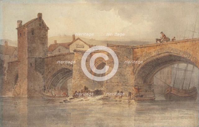 Chester Bridge, 1794. Creator: JMW Turner.