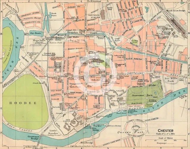 'Chester', c20th Century. Artist: John Bartholomew.