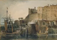 Chester Castle, c1805. Artist: JMW Turner